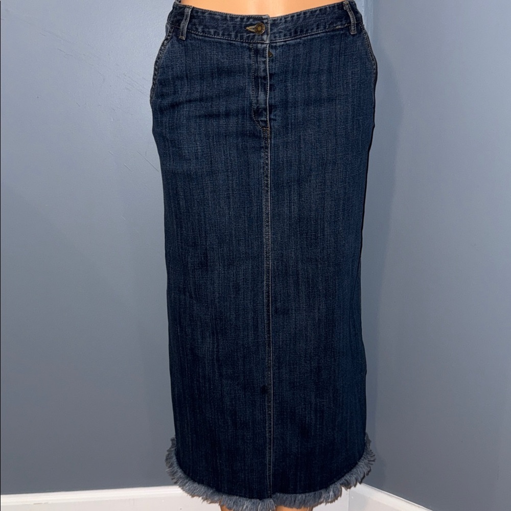 Charter Club Denim Maxi Skirt - Size 4